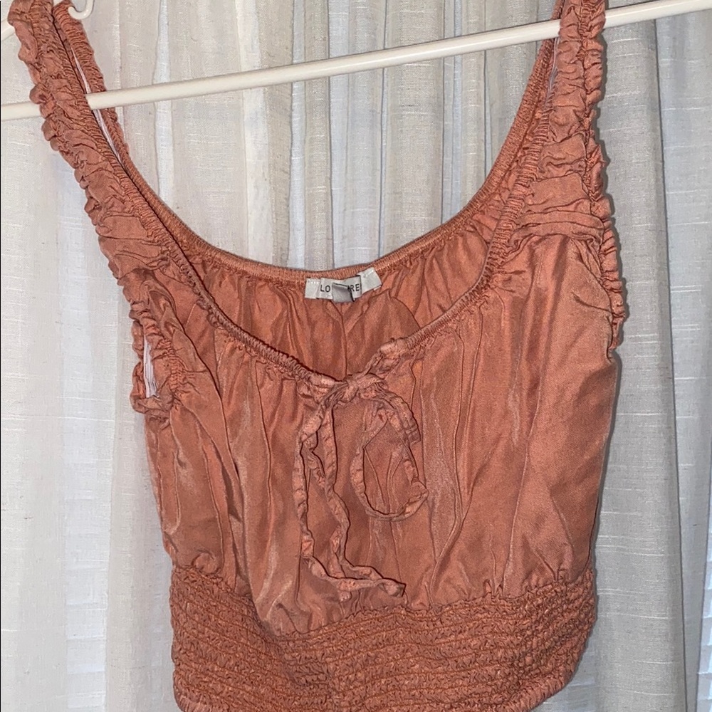 LOVETREE Women's Rust Sleeveless Top